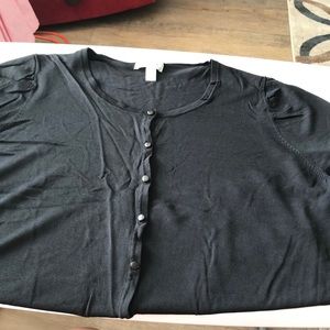 Dress Barn 1X Buttondown Knit Cardigan